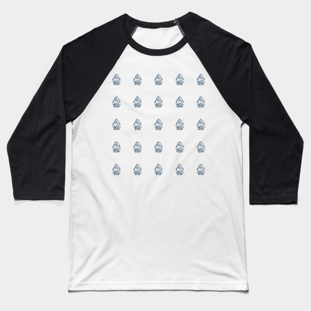 Diamonds Baseball T-Shirt by Dimedrolisimys